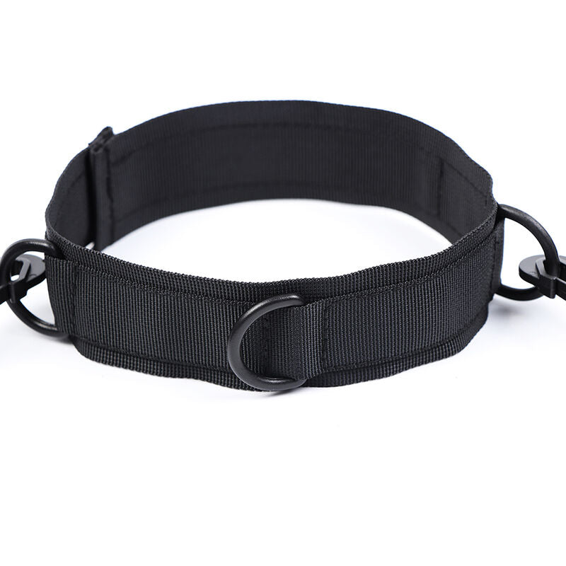 OHMAMA FETISH - MANETTE E COLLETTO IN NYLON - OHMAMA FETISH | Lingerie Harness Boutique