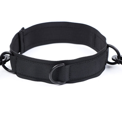 OHMAMA FETISH - MANETTE E COLLETTO IN NYLON - OHMAMA FETISH | Lingerie Harness Boutique