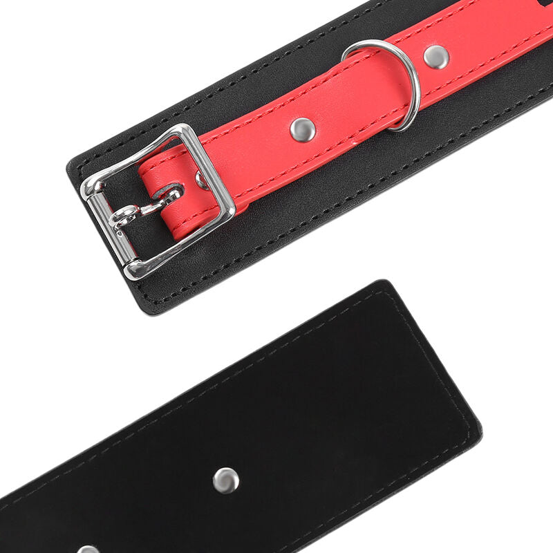 OHMAMA FETISH - TENUTA DA POLSO CON FIBBIA DI BLOCCO - OHMAMA FETISH | Lingerie Harness Boutique