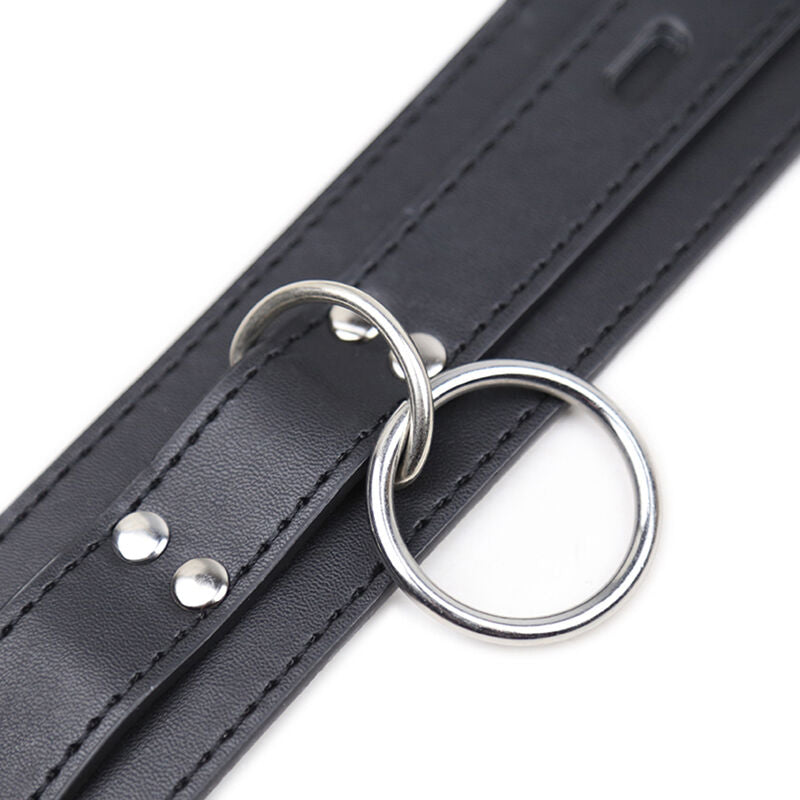 OHMAMA FETISH - COLLANA DI SOTTOMISSIONE CON 3 ANELLI - OHMAMA FETISH | Lingerie Harness Boutique