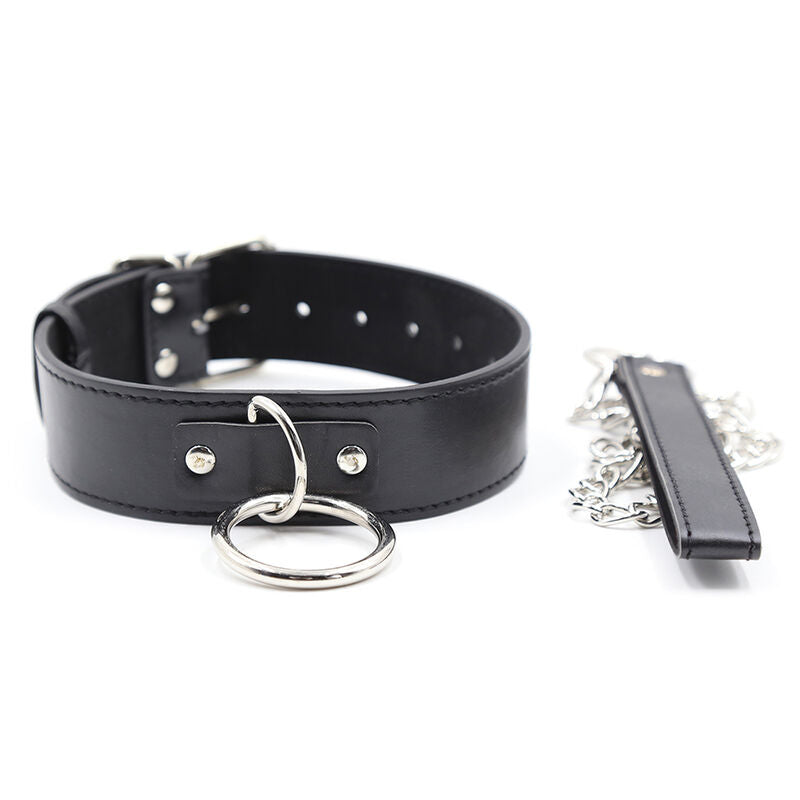 OHMAMA FETISH - SUBMISSION COLLAR WITH LEASH