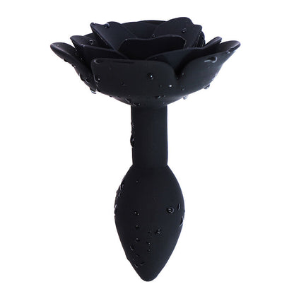 OHMAMA FETISH - PLUG ANALE IN SILICONE NERO ROSA