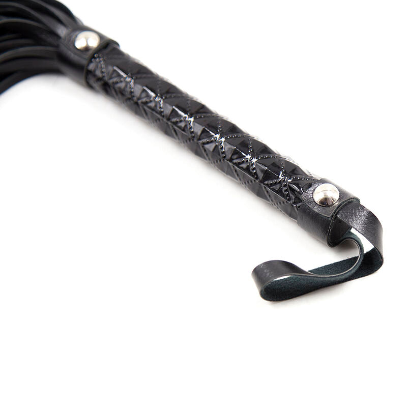 OHMAMA FETISH - DIAMOND DESIGN WHIP HANDLE