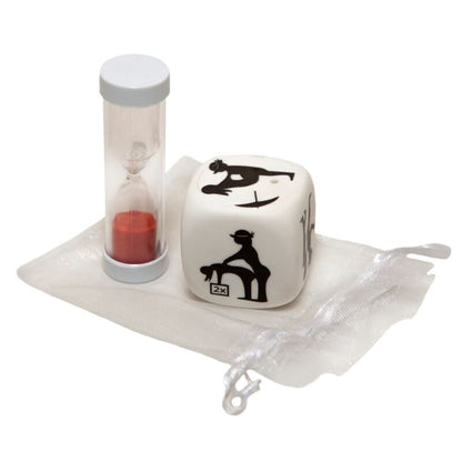 DIABLO PICANTE - GIOCO DI DADI DELLA POSTURA CON CLESSIDRA - DIABLO PICANTE | Lingerie Harness Boutique