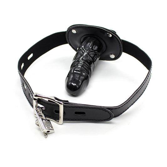 OHMAMA FETISH - BAVAGLIO PER PENE TPE CON LUCCHETTO L - OHMAMA FETISH | Lingerie Harness Boutique