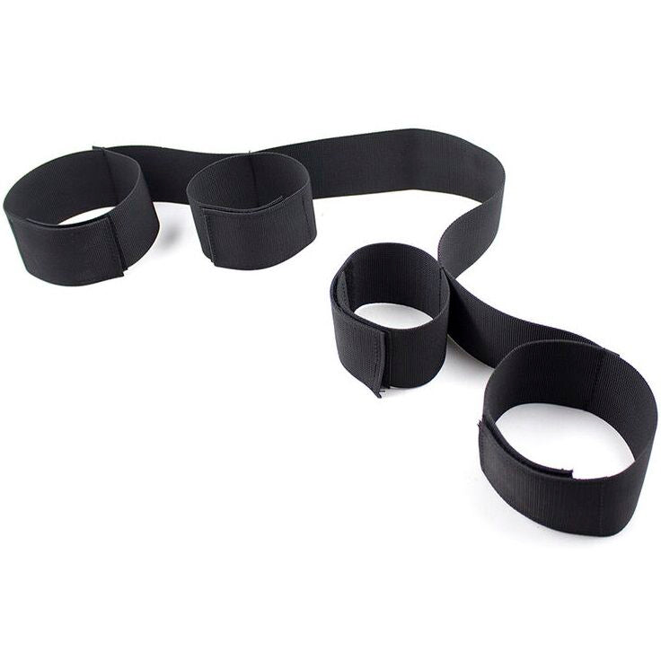 OHMAMA FETISH - SPREADER SOFT BAR COMPLETO DI TENUTA DA POLSO IN NYLON - OHMAMA FETISH | Lingerie Harness Boutique