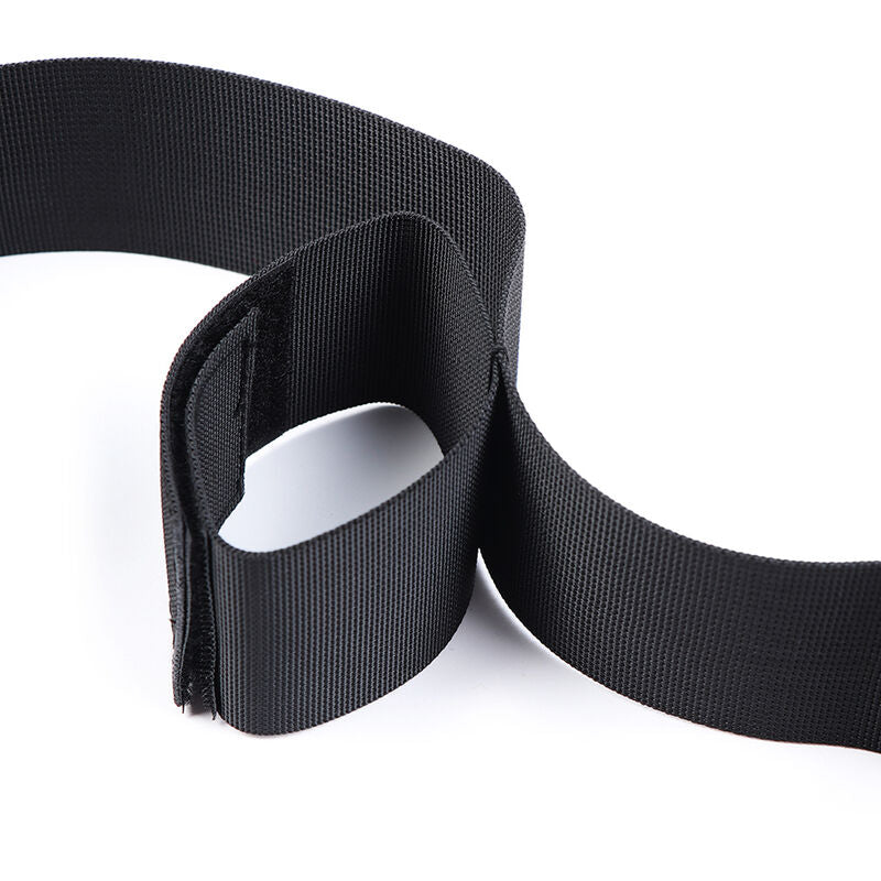 OHMAMA FETISH - SPREADER SOFT BAR COMPLETO DI TENUTA DA POLSO IN NYLON - OHMAMA FETISH | Lingerie Harness Boutique