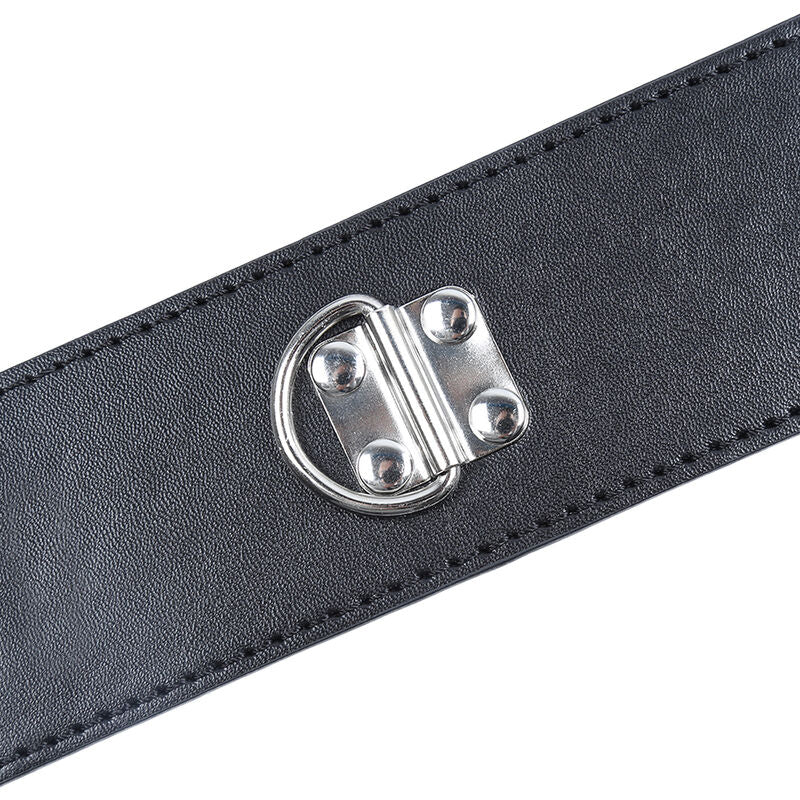OHMAMA FETISH - TENUTA DA POLSO CON CHIUSURA A SCATTO IN METALLO - OHMAMA FETISH | Lingerie Harness Boutique