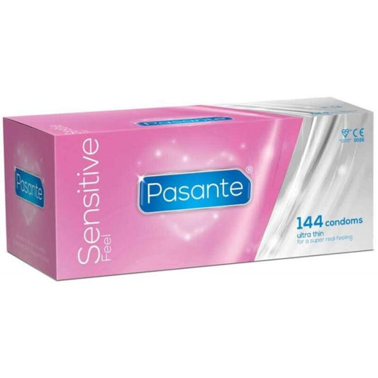 PASANTE - ULTRA-FINE SENSITIVE CONDOMS 144 UNITS