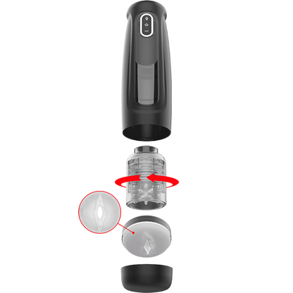 JAMYJOB - TORNADO 360 ROTATE TECH STROKER - JAMYJOB | Lingerie Harness Boutique