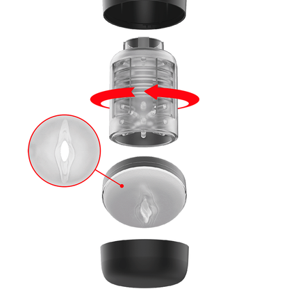 JAMYJOB - TORNADO 360 ROTATE TECH STROKER - JAMYJOB | Lingerie Harness Boutique