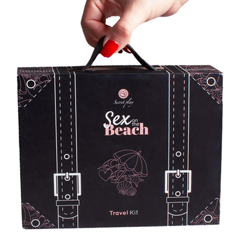SECRETPLAY - KIT DA VIAGGIO SESSO IN SPIAGGIA (ES/EN/DE/FR/NL/PT) - SECRETPLAY 100% GAMES | Lingerie Harness Boutique