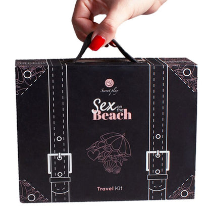 SECRETPLAY - KIT DA VIAGGIO SESSO IN SPIAGGIA (ES/EN/DE/FR/NL/PT) - SECRETPLAY 100% GAMES | Lingerie Harness Boutique