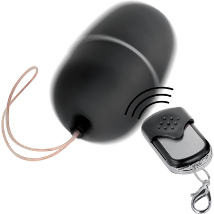 ONLINE - UOVO VIBRANTE TELECOMANDO M NERO - ONLINE | Lingerie Harness Boutique