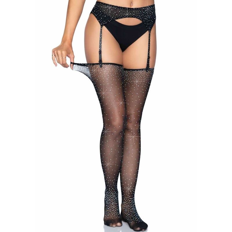 LEG AVENUE - SET REGGETTIERE E CALZE TAGLIA UNICA - LEG AVENUE SETS | Lingerie Harness Boutique