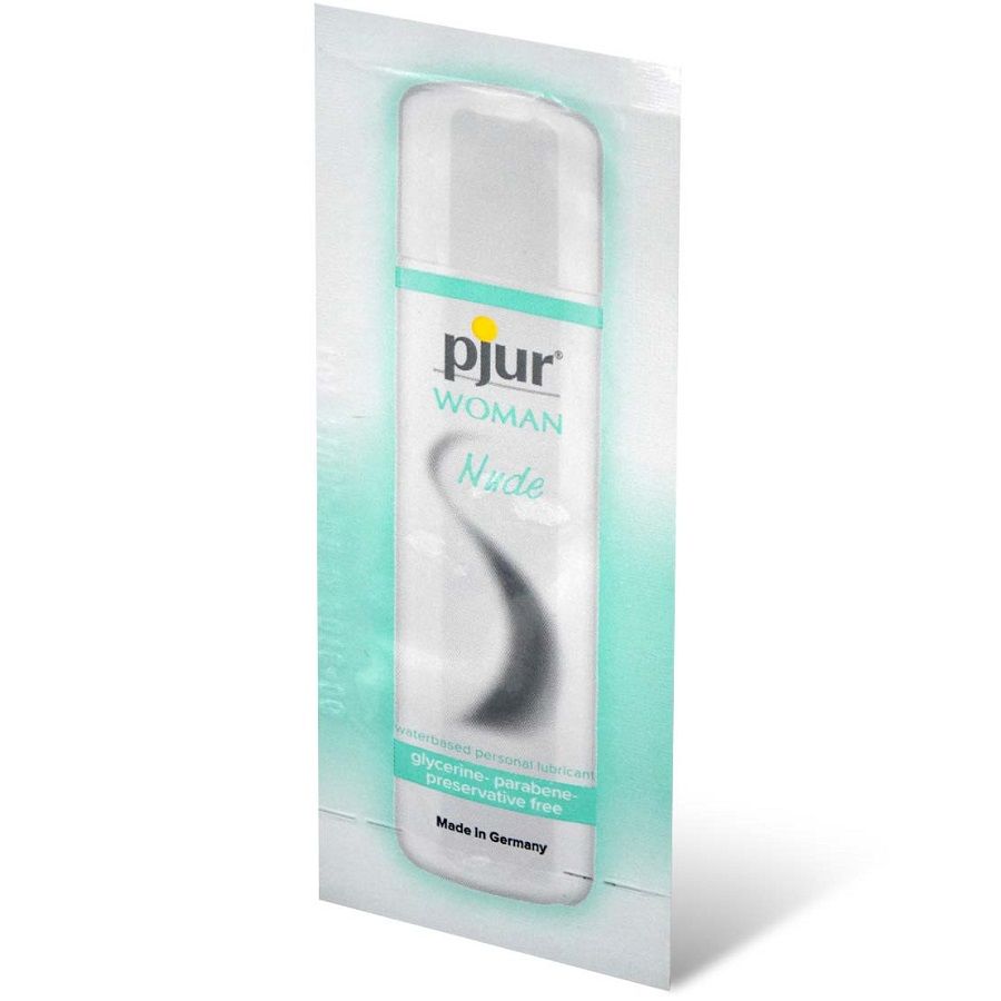PJUR - WOMAN NUDE LUBRIFICANTE A BASE ACQUA 2 ML - PJUR | Lingerie Harness Boutique