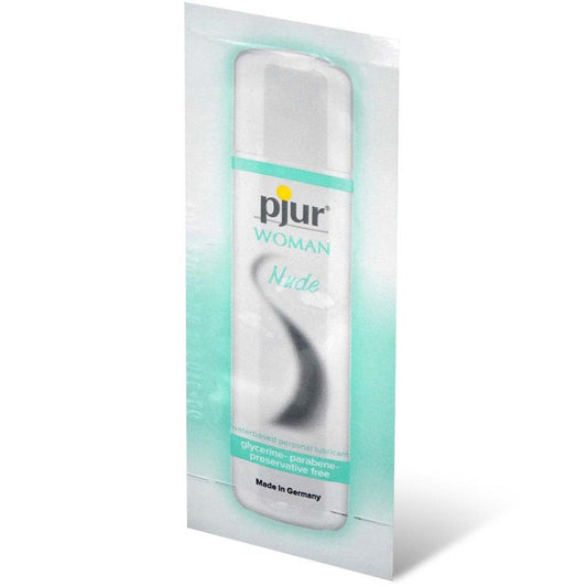 PJUR - WOMAN NUDE LUBRIFICANTE A BASE ACQUA 2 ML - PJUR | Lingerie Harness Boutique