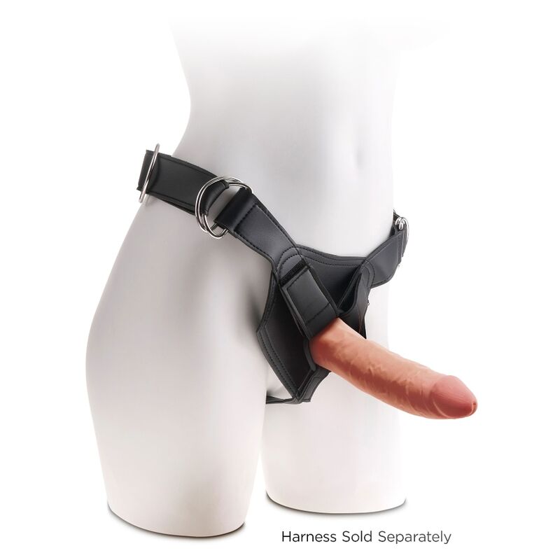 KING COCK - PLUS 3D TRIPLE DENSIT DILDO 18 CM