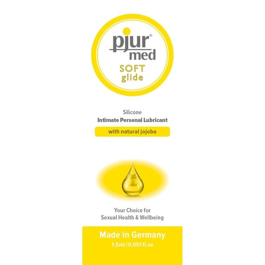 PJUR - SILICONE LUBRICANT MED SOFT GLIDE 1.5 ML