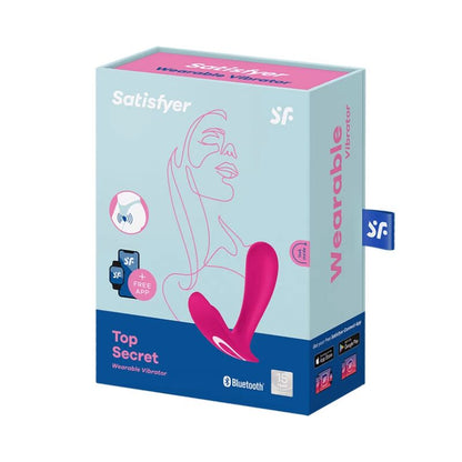 SATISFYER - VIBRATORE TOP SECRET ROSA - SATISFYER VIBRATOR | Lingerie Harness Boutique