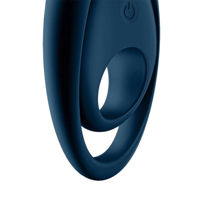 SATISFYER - VIBRATORE AD ANELLO GLORIOUS DUO BLU - SATISFYER RING | Lingerie Harness Boutique