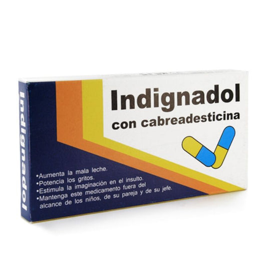 DIABLO GOLOSO - SCATOLA MEDICINALI INDIGNADOL - DIABLO GOLOSO | Lingerie Harness Boutique