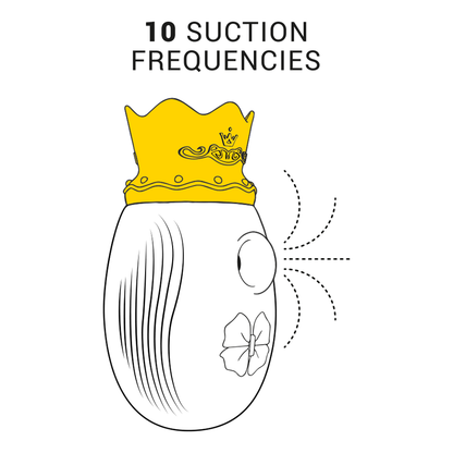 INTENSE - CLIT STIMULATOR 10 FREQUENCIES OF LICK AND SUCK - BLUE