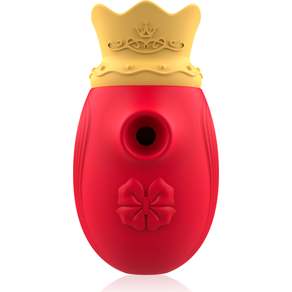 INTENSE - STIMOLATORE DEL CLIT 10 FREQUENZE DI LECCATA E ASPIRAZIONE - RED - INTENSE FUN | Lingerie Harness Boutique