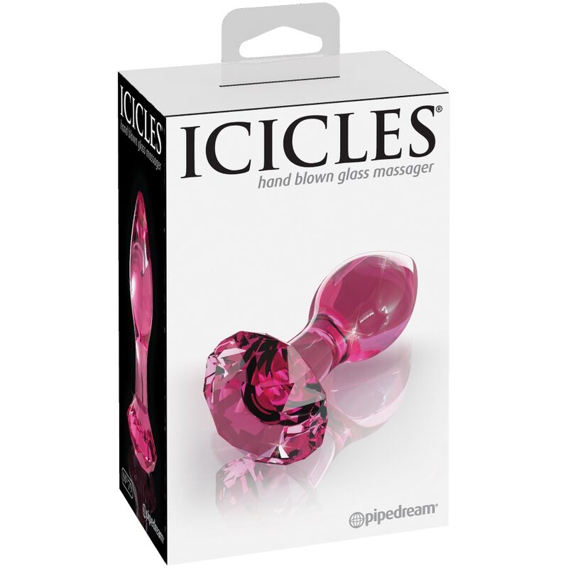 ICICLES - N. 79 TAPPO ANALE IN VETRO - ICICLES | Lingerie Harness Boutique
