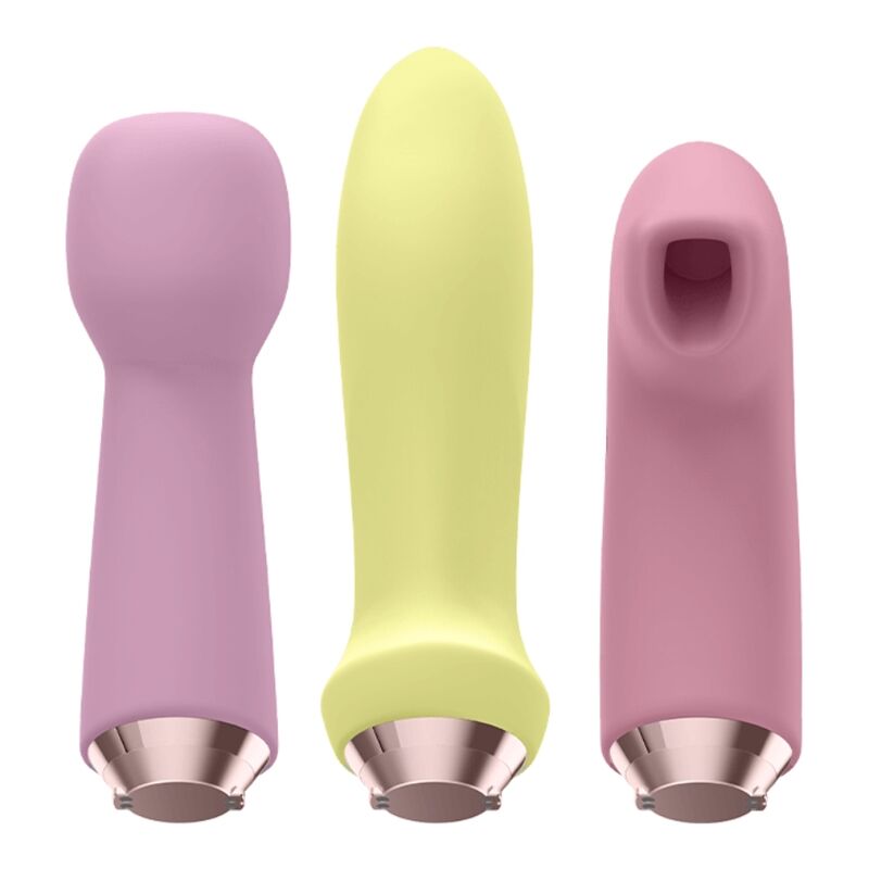 SATISFYER - MARVELOUS FOUR SET VIBRATORE E IMPULSO - SATISFYER VIBRATOR | Lingerie Harness Boutique