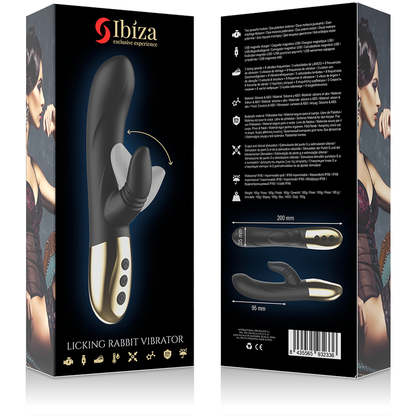 IBIZA - VIBRATORE NUOVA ESPERIENZA CON IL CONIGLIO DA LECCARE - IBIZA TECHNOLOGY | Lingerie Harness Boutique