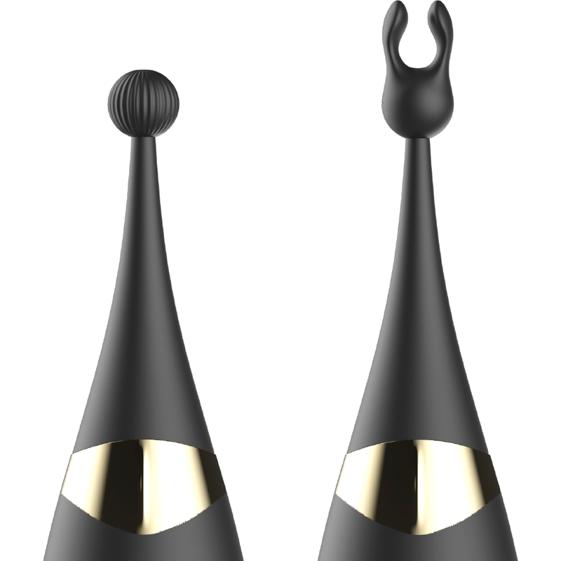 IBIZA - STIMOLATORE CLITORALE INTERCAMBIABILE E VIBRATORE PULSATO DEL PUNTO G - IBIZA TECHNOLOGY | Lingerie Harness Boutique
