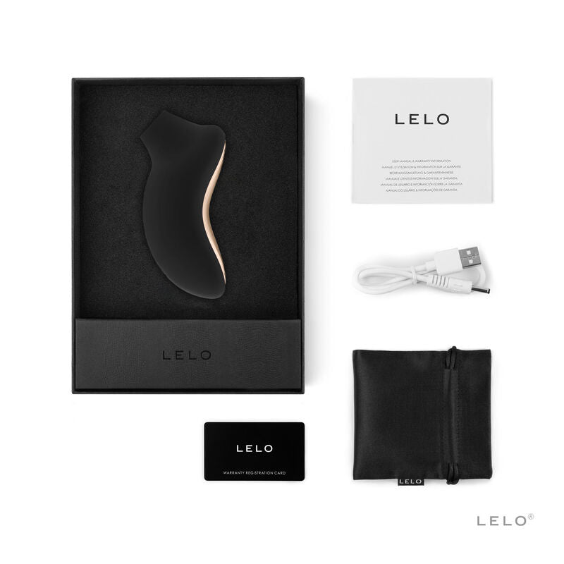 LELO - STIMOLATORE CLITORIDE SONA 2 NERO - LELO | Lingerie Harness Boutique