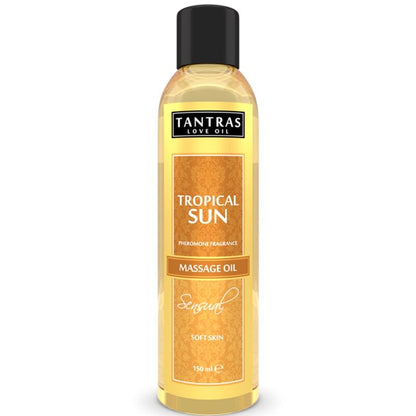 INTIMATELINE - TANTRAS LOVE OIL OLIO DA MASSAGGIO SOLE TROPICALE 150 ML - INTIMATELINE INTIMATELINE | Lingerie Harness Boutique