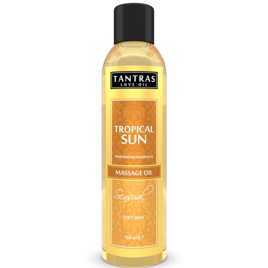 INTIMATELINE - TANTRAS LOVE OIL OLIO DA MASSAGGIO SOLE TROPICALE 150 ML - INTIMATELINE INTIMATELINE | Lingerie Harness Boutique