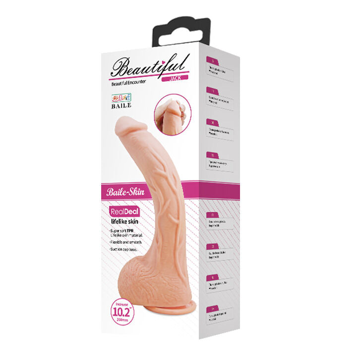 BAILE - BEAUTIFUL JACK 26 CM - BAILE DILDOS | Lingerie Harness Boutique