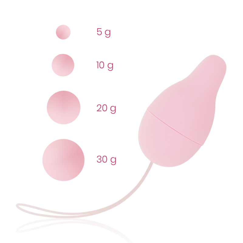 OHMAMA - KEGEL WEIGHT SYSTEM FOR PELVIC FLOOR DEVELOPER