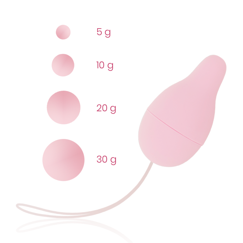OHMAMA - SISTEMA DI PESO KEGEL PER SVILUPPATORE DEL PAVIMENTO PELVICO - OHMAMA SET | Lingerie Harness Boutique