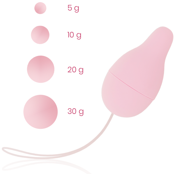 OHMAMA - KEGEL WEIGHT SYSTEM FOR PELVIC FLOOR DEVELOPER