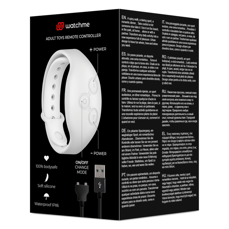 WATCHME - OROLOGIO TELECOMANDO CON TECNOLOGIA WIRELESS JET E RAME - WATCHME | Lingerie Harness Boutique