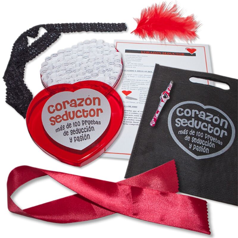 DIABLO PICANTE - GIOCO SEDUCENTE DEL CUORE - DIABLO PICANTE | Lingerie Harness Boutique