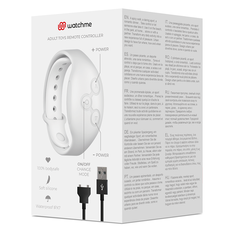 WATCHME - OROLOGIO CON TECNOLOGIA WIRELESS ACQUAMARINA - WATCHME | Lingerie Harness Boutique