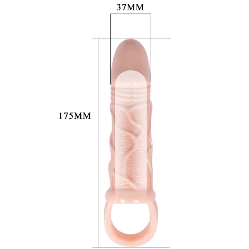 BAILE - GUAINA ESTENSORE DEL PENE CON CINGHIA PER TESTICOLI 13.5 CM - BAILE FOR HIM | Lingerie Harness Boutique