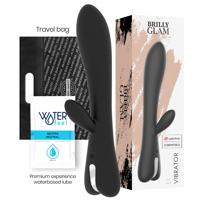 BRILLY GLAM - ERIK VIBRATOR WATCHME COMPATIBILE CON TECNOLOGIA WIRELESS - BRILLY GLAM | Lingerie Harness Boutique