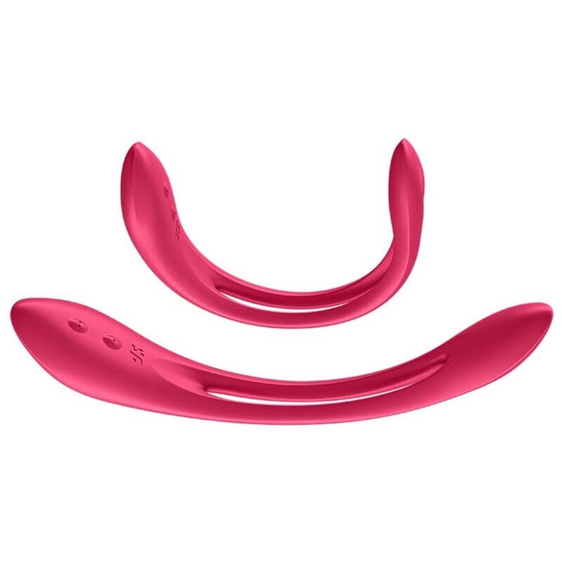 SATISFYER - MULTI VIBRATORE ELASTIC JOY ROSSO - SATISFYER VIBRATOR | Lingerie Harness Boutique