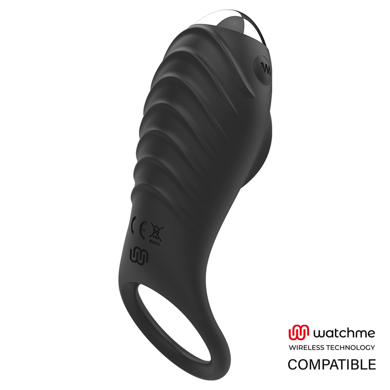 BRILLY GLAM - ALAN COCK RING WATCHME COMPATIBILE CON TECNOLOGIA WIRELESS - BRILLY GLAM | Lingerie Harness Boutique