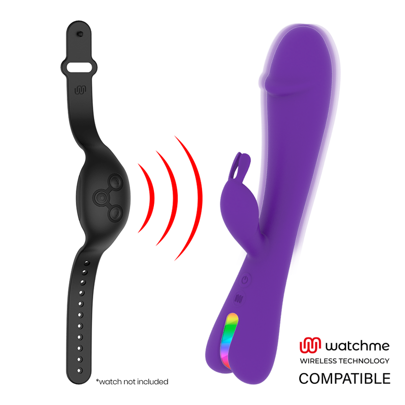 MR BOSS - AITOR RABBIT COMPATIBILE CON LA TECNOLOGIA WIRELESS WATCHME - MR. BOSS | Lingerie Harness Boutique