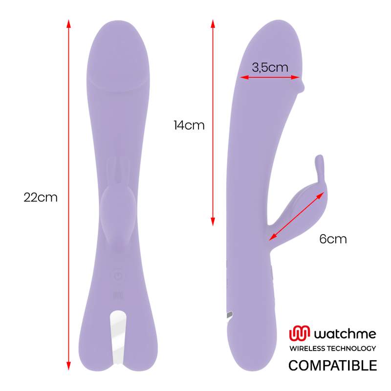 MR BOSS - AITOR RABBIT COMPATIBILE CON LA TECNOLOGIA WIRELESS WATCHME - MR. BOSS | Lingerie Harness Boutique