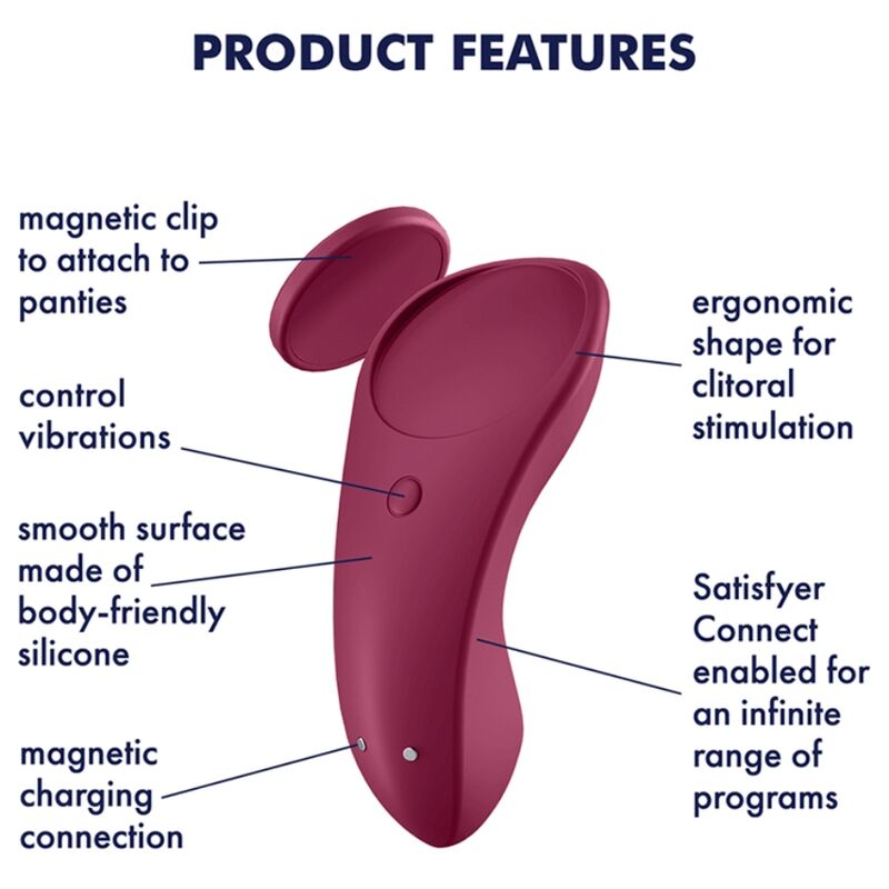 SATISFYER - BOX PARTNER 1 - SATISFYER CONNECT | Lingerie Harness Boutique