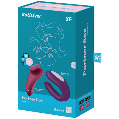 SATISFYER - BOX PARTNER 1 - SATISFYER CONNECT | Lingerie Harness Boutique